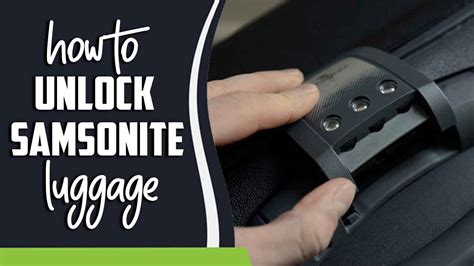 Unlocking Your Suitcase for the First Time: A Simple Step.